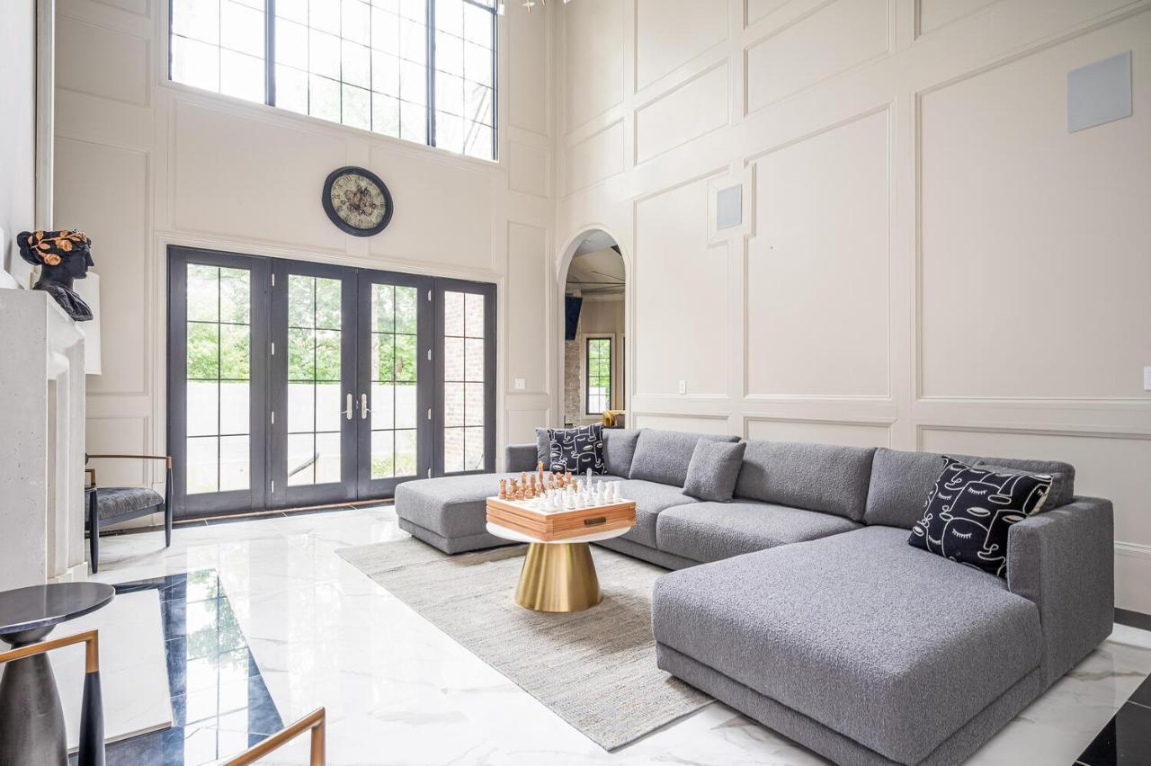 Villa Adams Mansion, 10K Sqft, 7Bd/7Ba, 15Min To Airport Atlanta Esterno foto